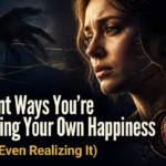 Silent Happiness Sabotage blog post thumbnail.