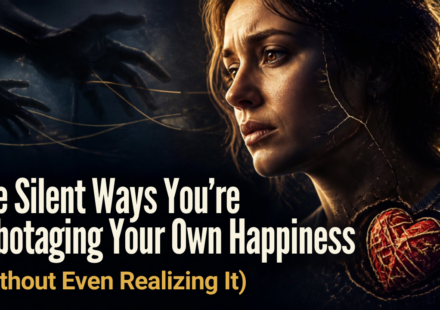 Silent Happiness Sabotage blog post thumbnail.